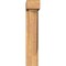 Ekena Millwork Traditional Block Smooth Bracket w/ Offset Brace, Western Red Cedar, 5 1/2"W x 16"D x 28"H BKT0604X16X28TRA05SWR - alternate 2
